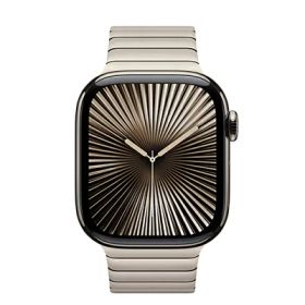 Apple Apple Watch Series10 42mm GPS+Cellularモデル MWXE3J/A+MXMA3FE/A A3001【ナチュラルチタニウムケース/ナチュラルリンクブレスレット】 [中古] 【当社3ヶ月間保証】 イオシス