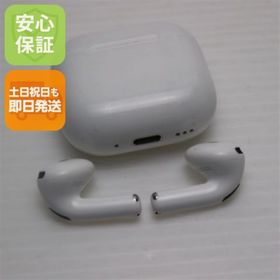 アップル(Apple)の良品中古 AirPods 4(アクティブノイズキャンセリング搭載) イヤホン APPLE 即日発送 土日祝発送OK M555(ヘッドフォン/イヤフォン)