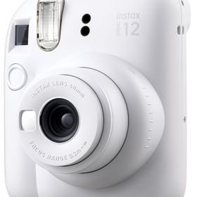 【送料無料】FUJIFILM フジフイルム チェキ instax mini 12 クレイホワイト INS MINI 12 WHITE