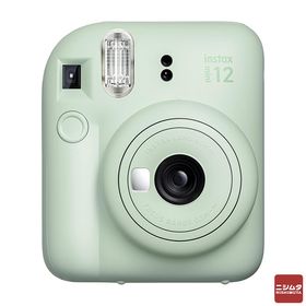 富士フイルム チェキ instax mini 12 ミントグリーン チェキカメラ カメラ