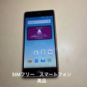 SIMフリー スマートフォン arrows M03 ピンク 美品