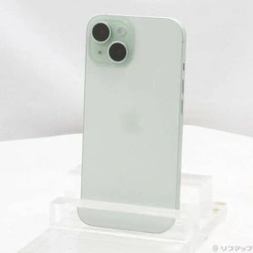 〔中古品〕 iPhone15 128GB グリーン MTMM3J／A SIMフリー【198】