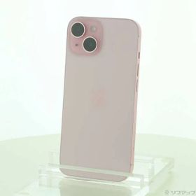 〔中古品〕 iPhone15 128GB ピンク MTMJ3J／A SIMフリー【258】
