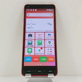 かんたんスマホ2 A001KC Y!mobile レッド 送料無料 本体 c15596