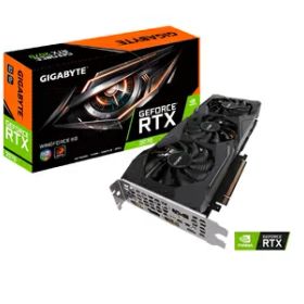 【中古】 Gigabyte GeForce RTX 2070 Windforce 8G グラフィックカード 3X Windforce ファン 8GB 256-Bit GDDR6 GV-N2070WF3-8GC ビデオカード