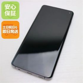 新品同様 SIMフリー Galaxy S10 プリズムブラック スマホ 本体 白ロム 土日祝発送OK 09000
