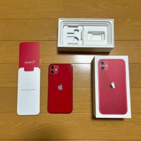 iPhone 11 256GB レッド バッテリー残量74% 不具合あり