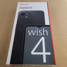docomo AQUOS wish 4 本体 ブラック