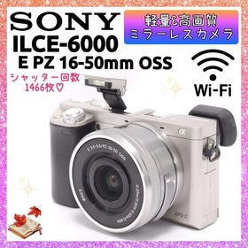 ソニー(SONY)の❤即購入1000円OFF❤ SONY α6000 驚異の11コマ/秒 高速連写(ミラーレス一眼)
