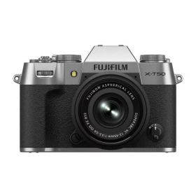 FUJIFILM 富士フイルム デジタル一眼カメラ FUJIFILM X-T50 XC15-45mmレンズキット [シルバー] [ラッピング可] R-LOGI
