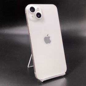アップル(Apple)の【全額返金保証】【最速発送】Apple iPhone iPhone 14 Plus 128GB スターライト au 動作確認済(スマートフォン本体)