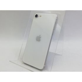【中古】Apple au 【SIMロック解除済み】 iPhone SE（第2世代） 64GB ホワイト MX9T2J/A【大宮東口】保証期間１ヶ月【ランクC】