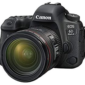 【中古】Canon デジタル一眼レフカメラ EOS 6D Mark II EF24-70 F4L IS USM レンズキット EOS6DMK2-2470ISLK