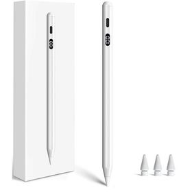 (LED電源表示?ipad用ペンシル)タッチペン ipad用ペン LEDパワーディスプレイ KOKABI ペンシル 傾き感