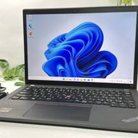 【バッテリー良好♪】美品/Lenovo ThinkPad X13 Gen2[Ryzen 5 PRO 5650U 2.3GHz/RAM:8GB/SSD:256GB/13.3インチ]Windows 11 Office 動作品