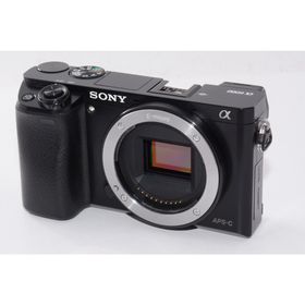 【外観特上級】SONY ミラーレス一眼 α6000 ボディ ブラック ILCE-6000 B(ミラーレス一眼)
