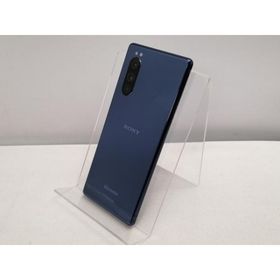 【中古】SONY docomo 【SIMロックあり】 Xperia 5 SO-01M Blue【仙台駅東口】保証期間１ヶ月【ランクC】