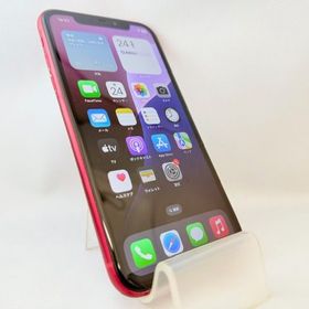 訳あり特価！5111014D【通常中古品】iPhoneXR 128GB(レッド)SIMフリー版