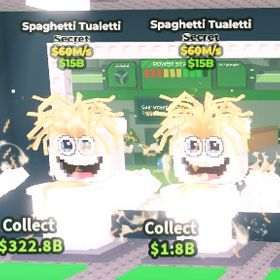 破格🔥ブレインロットを盗む spaghetti tualetti 2体売り | ロブロックス(ROBLOX)のアカウントデータ、RMTの販売・買取一覧