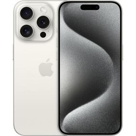 中古 国内版 SIMフリー iPhone15 Pro 128GB ホワイトチタニウム色