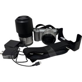 SONY ソニー α5000 ILCE-5000 SEL55210 デジタル一眼 16-50mm F3.5-5.6 55-210mm F4.5-6.3 ズーム シルバー