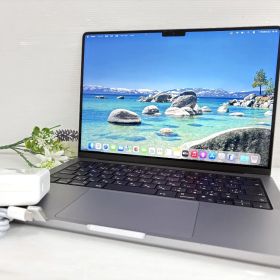 【良品 充放電数55回】Apple MacBook Pro(14-inch,2021) A2442 Apple M1 Pro/RAM:16GB/SSD:512GB space gray Tahoe 動作品