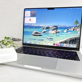 【美品 充放電数54回】Apple MacBook Pro(14-inch,2021) A2442 Apple M1 Pro-10コア/RAM:32GB/SSD:1TB 16コアGPU シルバー Tahoe 動作品