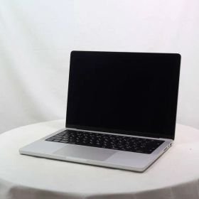 〔中古品〕 MacBook Pro 14.2-inch Late-2021 MKGR3J／A Apple M1 Pro 8コアCPU_14コアGPU 16GB SSD512GB シルバー 〔14.7 Sonoma〕【276】