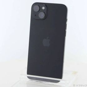 〔中古品〕 iPhone15 Plus 128GB ブラック MU083J／A SIMフリー【349】