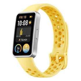 ◆新品 HUAWEI(ファーウェイ) スマートウォッチ HUAWEI Band 9 [Lemon Yellow イエロー 1.47インチAMOLED (有機EL)] 保証付 1点限り