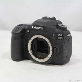 〔中古品〕 EOS 80D ボディ ブラック【344】
