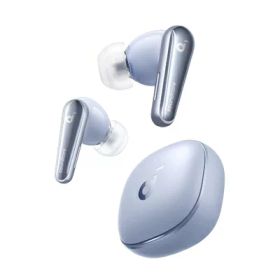 【中古】（新古品） Anker Soundcore Liberty 4（ワイヤレスイヤホン Bluetooth 5.3）【完全ワイヤレスイヤホン/ウルトラノイズキャンセリング 2.0 / 3Dオーディオ / ワイヤレス充電/マルチポイント接続/外音取り込み / 最大28時間再生 / ハイレゾ / IPX4防水規格 /