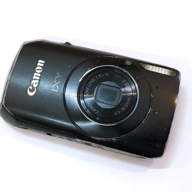 【3154】キヤノン コンパクトデジタルカメラ IXY30S PC1473 ブラック 1000万画素 希少 オールドデジカメ 再流行 Canon