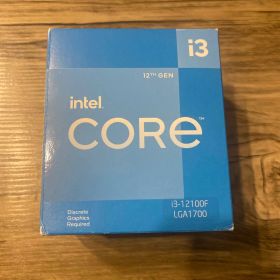Intel Core i3-12100F 12世代 CPU LGA1700