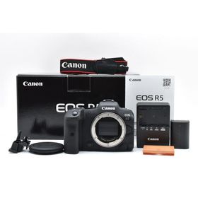 シャッター数19000回 Canon ミラーレス一眼カメラ EOS R5 ボディ 美品