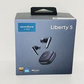 完全ワイヤレスイヤホン Soundcore Liberty 5 A3957N11 ミッドナイトブラック