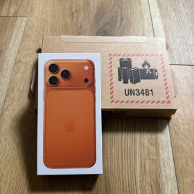未開封アップル一括購入iphone17promax256gbsimフリーオレンジ