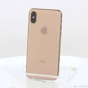 〔中古品〕 iPhoneXS 64GB ゴールド MTAY2J／A SIMフリー【344】