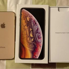 極美品★iPhone Xs GOLD 64GB SIMフリー