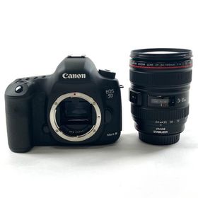 キヤノン Canon EOS 5D Mark III EF 24-105L IS USM レンズキット デジタル 一眼レフカメラ 中古