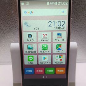 JA154 京セラ y!mobile かんたんスマホ705KC スマホ本体