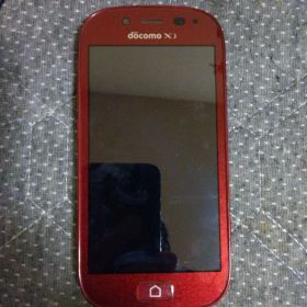 docomo XJ レッド 本体、かんたんスマホ