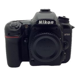 ニコン(Nikon)の【全額返金保証】【最速発送】Nikon デジタル一眼 D7500 ボディ ブラック 動作確認済(デジタル一眼)