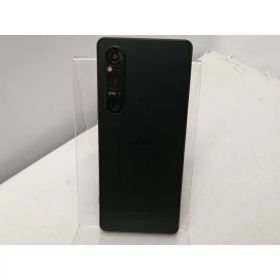 【中古】SONY docomo 【SIMフリー】 Xperia 1 V ブラック 12GB 256GB SO-51D【仙台駅東口】保証期間1ヶ月【ランクC】