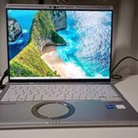 管51021-6 パナソニック CF-FV1R12VS タッチパネル動作ＯＫ SSD１ＴＢはほぼ新品 本体四隅劣化あり ホワイトスポットあり