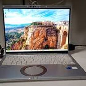 管51021-7 パナソニック CF-FV1R12VS タッチパネル動作ＯＫ SSD１ＴＢはほぼ新品 本体四隅傷あり