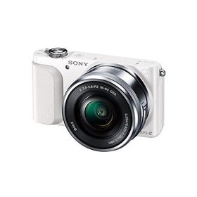 SONY ミラーレス一眼 NEX-3N パワーズームレンズキット E PZ 16-50mm F3.5-5.6 OSS付属 ホワイト NEX-3NL W