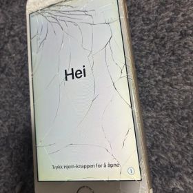 Apple iPhone 6 ゴールド 画面ひび割れ
