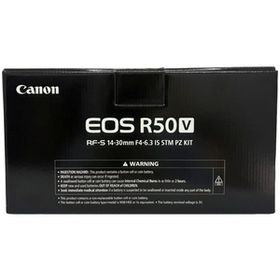 キヤノン Canon ミラーレス一眼カメラ EOS R50 V・RF-S14-30 IS STM PZ レンズキット(レンズセット) ブラック 【新品】 42511K251