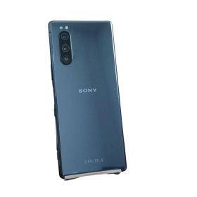 中古品 Sony Xperia 5 SOV41 ネイビー本体